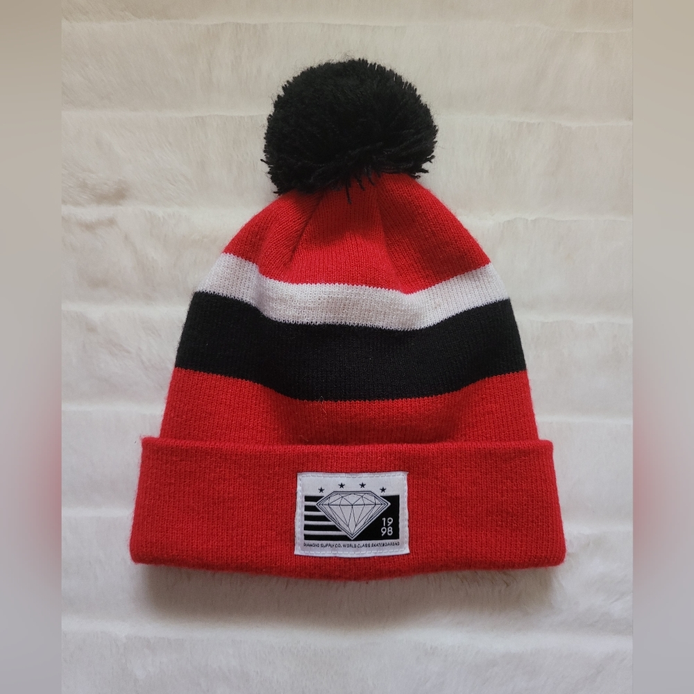 Diamond Supply Pom Beanie